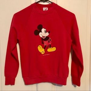 VINTAGE Disney sweatshirt Mickey Mouse RARE